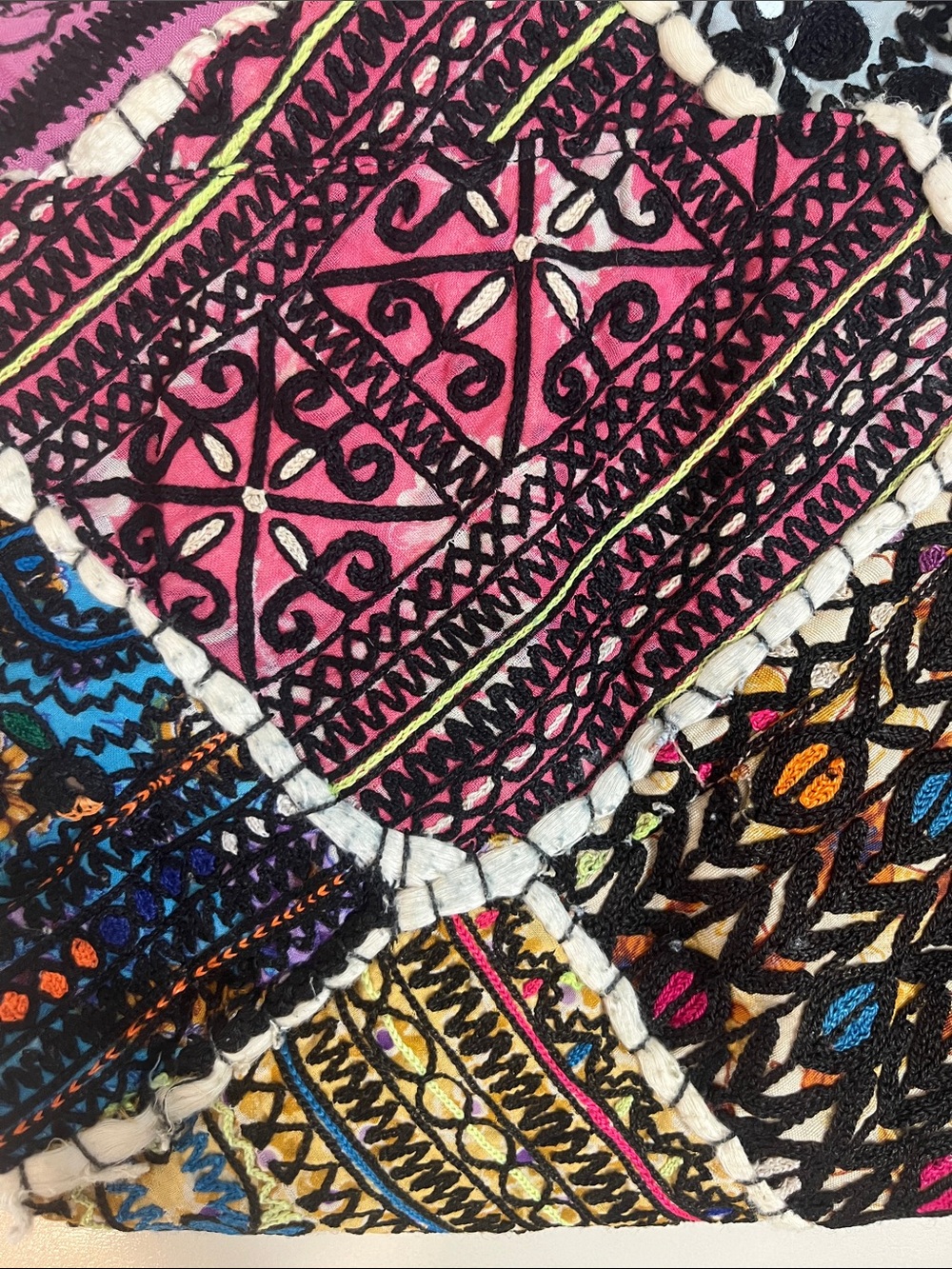 Multicolor Patchwork Boho Purse - Picture 13 of 15